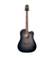 Westwood DC-10SE TBK Semi Acoustic Guitar 41 Inch Tobacco Black Solid Sitka Spruce