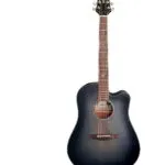 Westwood DC-10SE TBK Semi Acoustic Guitar 41 Inch Tobacco Black Solid Sitka Spruce