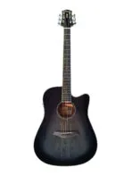 Westwood DC-340E TBK Semi Acoustic Guitar 41 Inch Tobacco Black Dreadnought Fishman Presys II