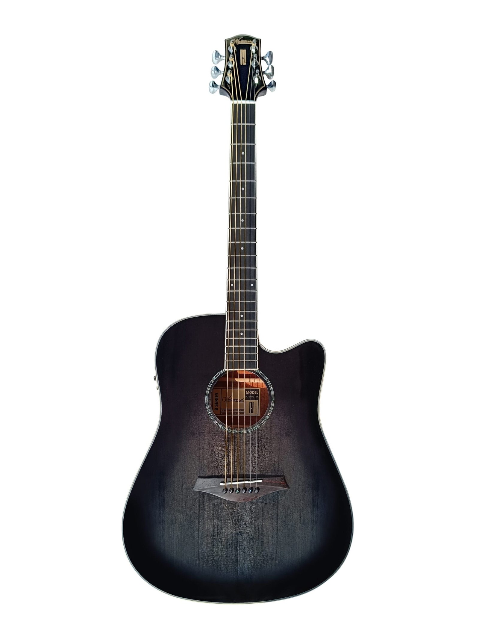 DC-340E TBK _1 Westwood DC-340E TBK Semi Acoustic Guitar 41 Inch Tobacco Black Dreadnought Fishman Presys II