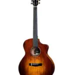Merida DG20MFCS EQ Semi Acoustic Guitar Grand Concert Flamed Okoume Purple Heart