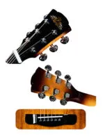Merida DG20MFCS EQ Semi Acoustic Guitar - Purple Heart - Image 4