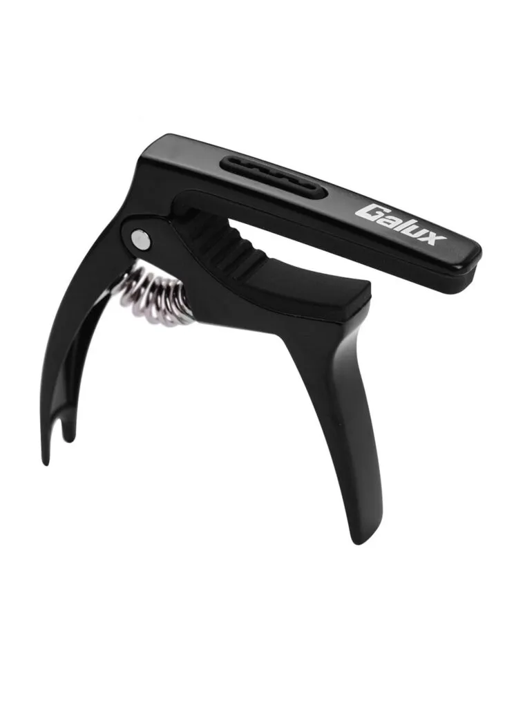 Galux GC-500A Black Guitar Capo 3 in 1 Zinc Alloy