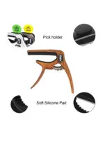 Galux GC-501A Dark Wood Guitar Capo - Image 3