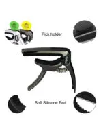 Galux GC-501A Brushed Gun Guitar Capo - Image 2