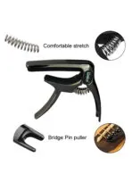 Galux GC-501A Brushed Gun Guitar Capo - Image 3
