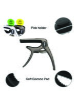 Galux GC-501A Gun Metal Guitar Capo - Image 2