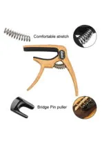Galux GC-501A Natural Wood Guitar Capo - Image 4