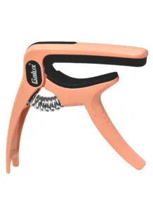 Galux GC-501A Pink Guitar Capo 3-in-1 Zinc Alloy with Bridge Pin Puller and Pick Holder India