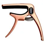 Galux GC-501A Rose Gold Guitar Capo 3-in-1 Zinc Alloy with Bridge Pin Puller and Pick Holder India