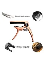 Galux GC-501A Rose Gold Guitar Capo - Image 3
