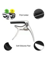 Galux GC-501A Silver Guitar Capo - Image 3