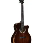 Merida Gloria V Semi Acoustic Guitar Grand Auditorium Flamed Koa High Gloss