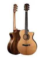 Merida Extrema Junior GSC EQ Mini Travel Guitar - Image 3