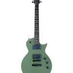 Westwood LP-2 AG Electric Guitar - Army Green Front View