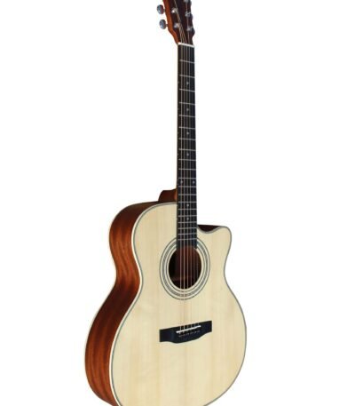 Merida M1GAC Acoustic Guitar Auditorium Concert Cutaway Solid Spruce Sapele