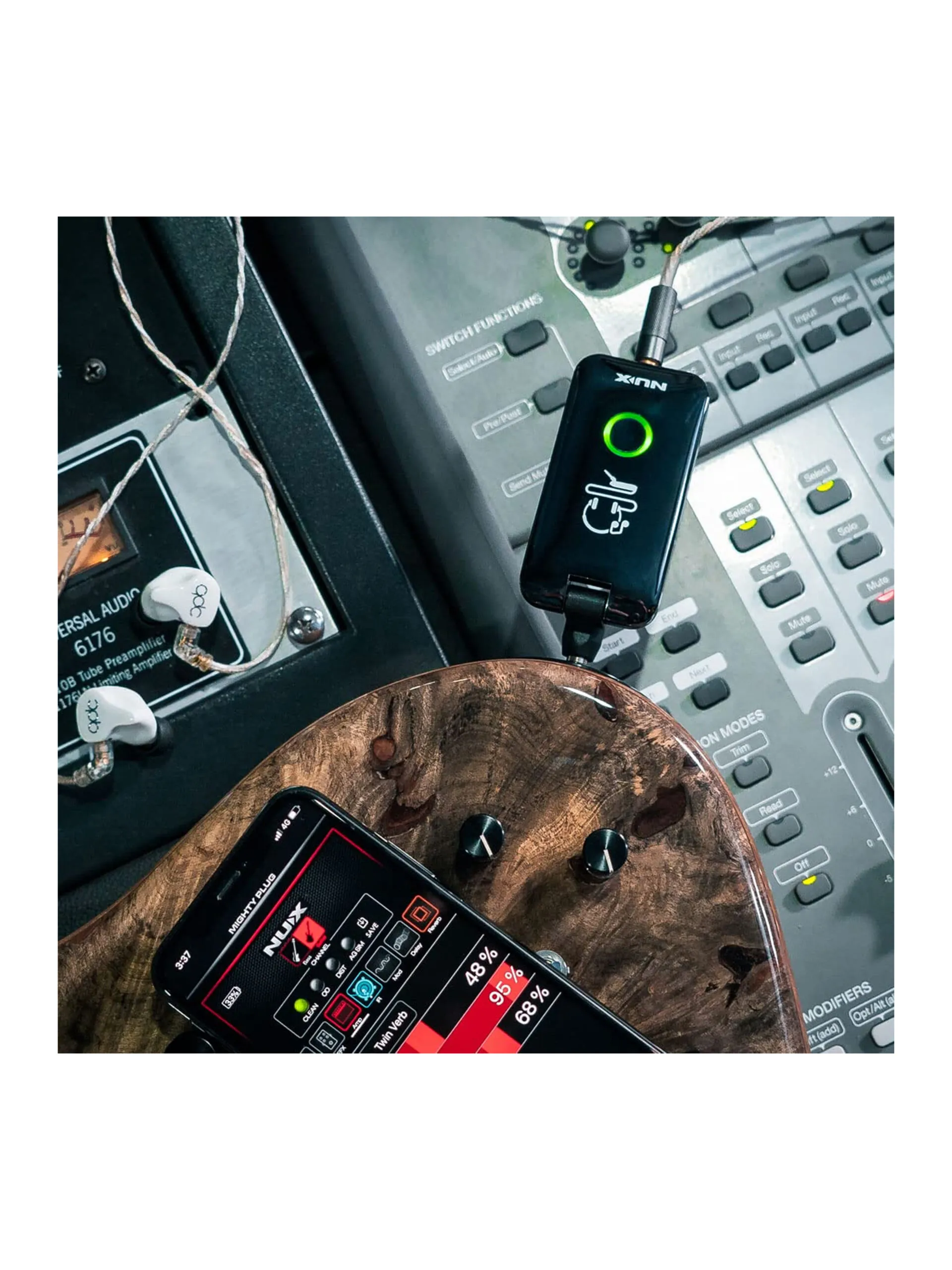 NUX Mighty Plug MP-2 Headphone Amp for Guitar and Bass with Bluetooth Control - Image 5