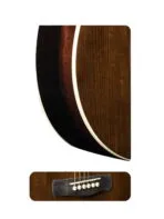 Merida PA43PL-VT EQ Semi Acoustic Guitar - Image 4