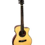 Merida Procnias EQ Semi Acoustic Guitar Solid Spruce Solid African Rosewood