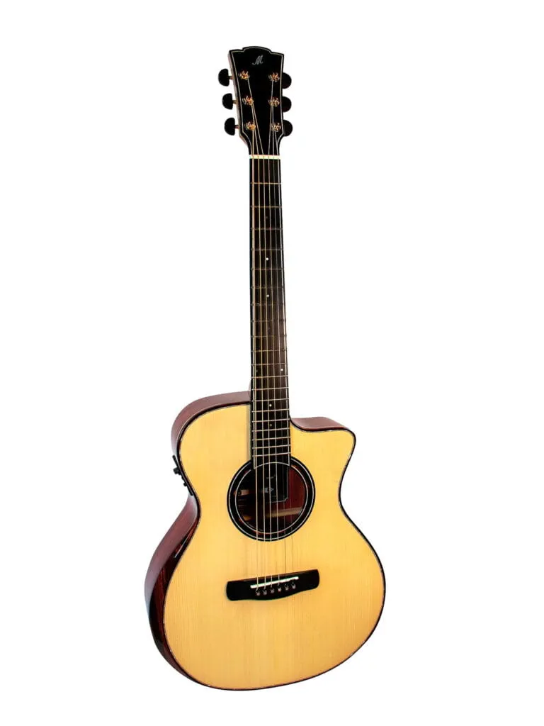 Merida Procnias EQ Semi Acoustic Guitar Solid Spruce Solid African Rosewood