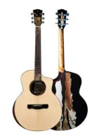 Merida Extrema Summer 41GC EQ Semi Acoustic Guitar - Image 2