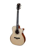 Merida Tempest Semi Acoustic Guitar Orchestra Model Solid European Spruce Pau Ferro