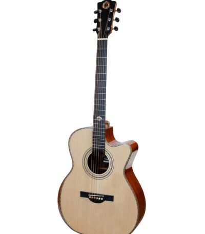 Merida Tempest Semi Acoustic Guitar Orchestra Model Solid European Spruce Pau Ferro