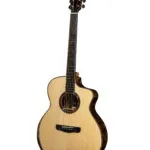 Merida Wave Semi Acoustic Guitar Grand Concert Solid Gold Nanmu Natural High Gloss