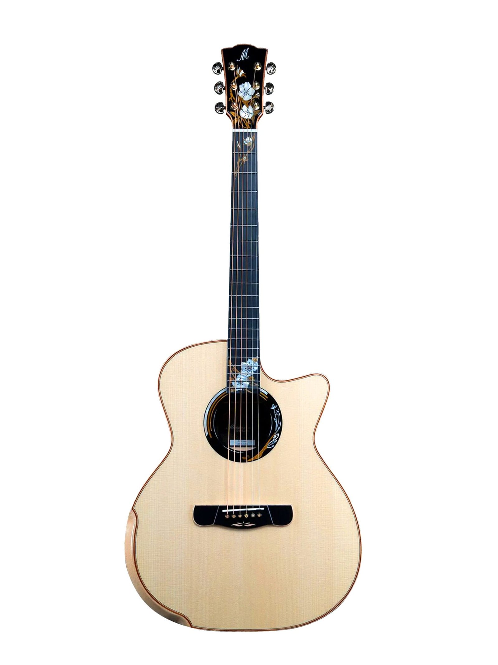 Winter GSC _1 Merida Extrema Winter GSC Travel Guitar Solid Spruce Indian Rosewood