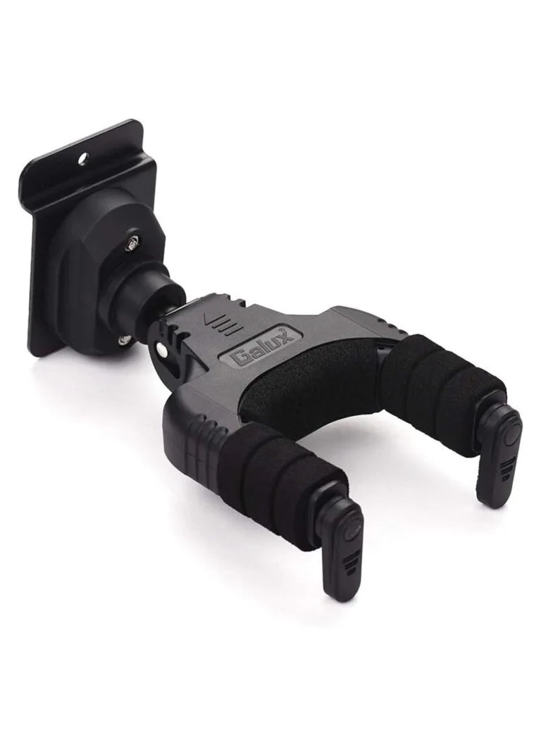 Galux GH-110M Auto Lock Guitar Wall Hanger Front View