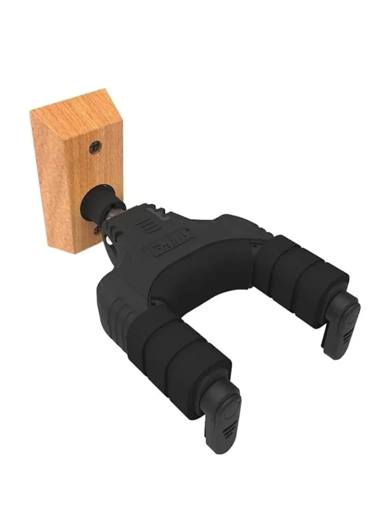 Galux GH-110W Auto Lock Guitar Wall Hanger Front View
