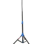 Main: Galux GMP-610 Gooseneck Microphone Stand Blue Adjustable Height Reinforced Metal India Detail: Galux GMP-610 Flexible Gooseneck Multiple Positioning Mic Holder Close Up Base: Galux GMP-610 Durable Tripod Base Folding Cushioned Legs Die Cast Blue Height: Galux GMP-610 Adjustment Height 1250mm 1750mm Clamping Lever System Folded: Galux GMP-610 Gooseneck Mic Stand Folded Compact Size Storage
