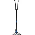 Main: Galux GMP-611 Microphone Stand Mobile Tablet Holder Blue Adjustable Gooseneck India Detail: Galux GMP-611 Dual Gooseneck Microphone Mobile Bar Mic Phone Holder Base: Galux GMP-611 Durable Tripod Base Folding Cushioned Legs Die Cast Blue Height: Galux GMP-611 Adjustment Height 1250mm 1750mm Clamping Lever Blue Folded: Galux GMP-611 Mic Stand Mobile Tablet Holder Folded Compact Size