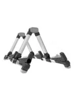 Galux GS-201 Double Guitar Stand Silver Front View