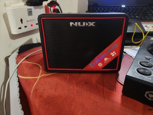 NUX NGA-3BT Mighty Lite BT MKII Portable Desktop Guitar Amp - 3W TSAC-HD Amp Modeling India photo review