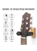 Galux GH-110W Auto Lock Guitar Wall Mount Hanger - Image 4