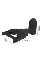 Galux GH-100 Auto Lock Guitar Wall Mount Hanger - Image 5