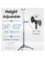 Galux GMP-610 Gooseneck Microphone Stand with Mic Holder - Image 5