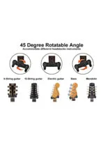 Galux GH-110W Auto Lock Guitar Wall Mount Hanger - Image 8