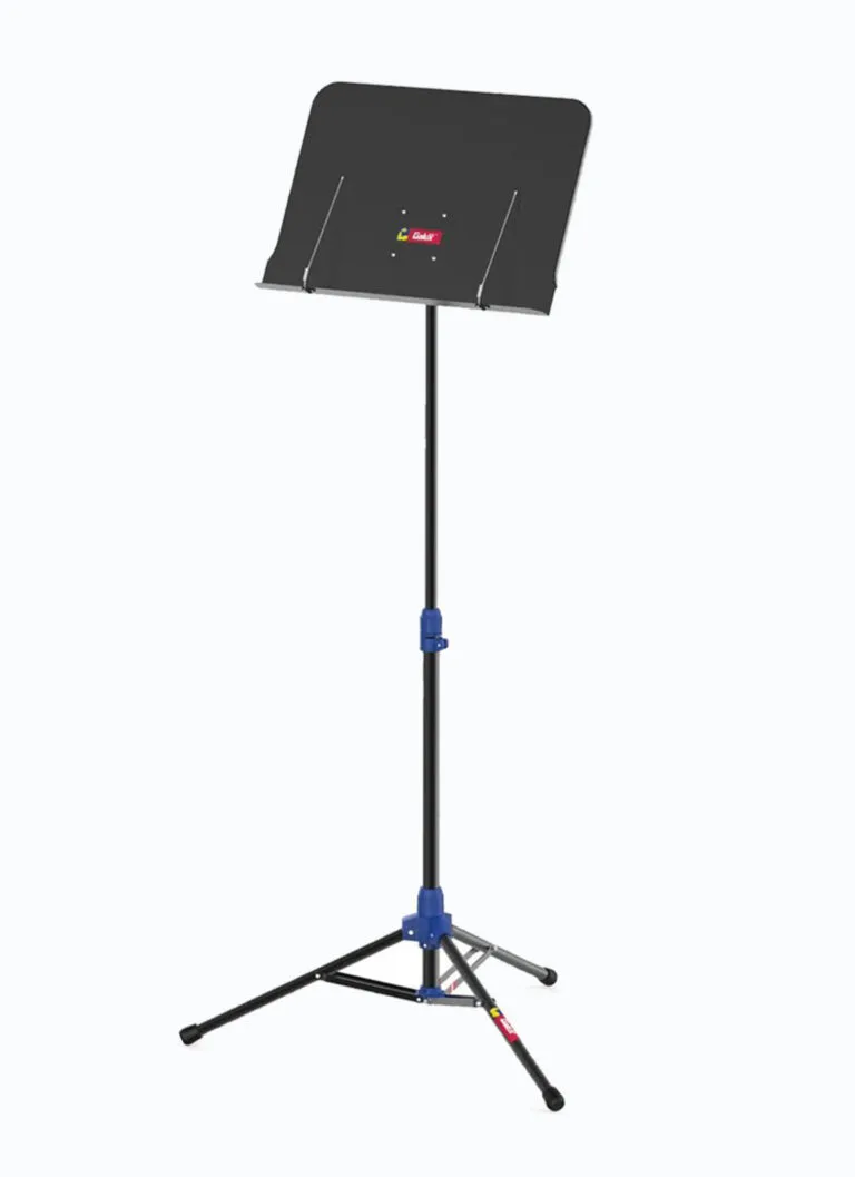Galux GMS-311L Music Stand Vertical Desktop Dual Use Adjustable Height Reinforced Metal India