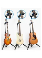 Galux GS-209 Auto Lock Guitar Floor Stand - Black - Image 6