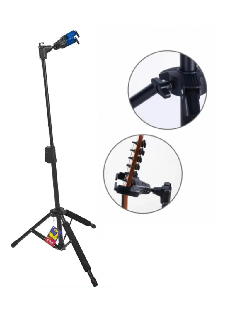 Galux GS-209 Auto Lock Guitar Stand Blue Front View