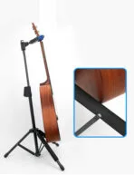Galux GS-209 Auto Lock Guitar Floor Stand - Blue - Image 4