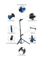 Galux GS-211 Auto Lock Folding Guitar Floor Stand - Image 2