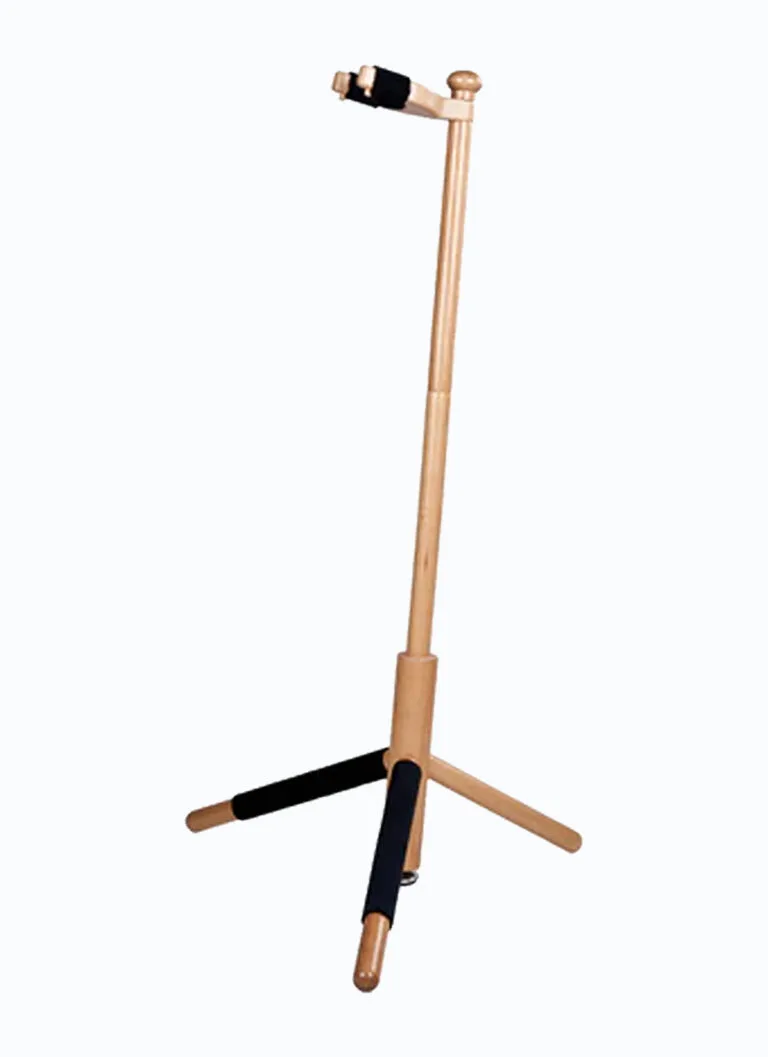 Galux GS-220 Natural Wooden Guitar Stand 985mm Floor Stand India