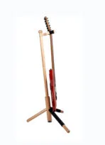 Galux GS-220 Natural Wooden Floor Guitar Stand - Image 6
