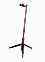 Galux GS-220 Walnut Wooden Guitar Stand 985mm Floor Stand India