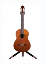 Galux GS-220 Walnut Wooden Floor Guitar Stand - Image 4