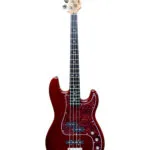 Main front: Westwood PJ-90 Walnut Electric Bass Guitar PJ Body Alder Canadian Maple Neck India Body detail: Westwood PJ-90 Walnut Gloss Finish Alder Body Red Tortoise Pickguard PJ Pickups Headstock: Westwood PJ-90 Walnut Canadian Maple Neck Satin Headstock Detail Pickups: Westwood PJ-90 Walnut Westwood PB Neck Pickup JB Bridge Pickup Configuration Back: Westwood PJ-90 Walnut Bass Guitar Back Body Satin Canadian Maple Neck