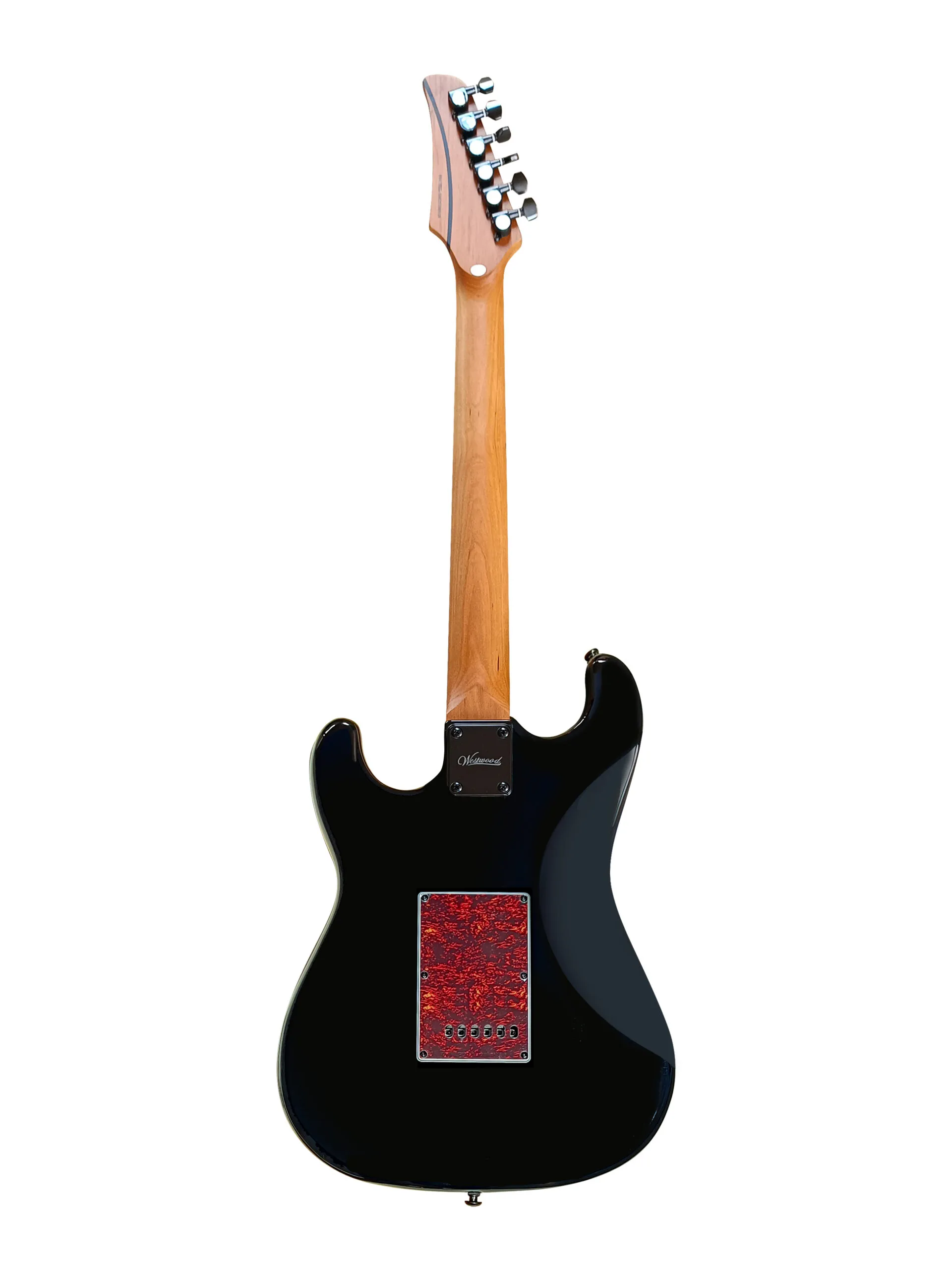 Westwood ST-70 Electric Guitar - Black SSH Roasted Maple ST Style - Image 2